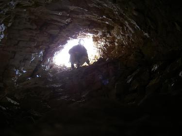 sortie sur le porche en face nord