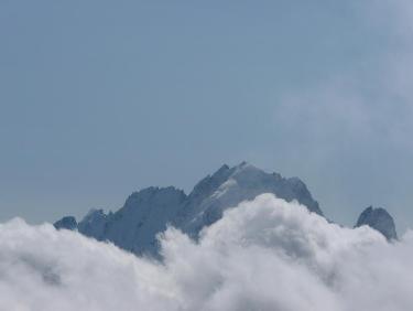Aiguille Verte et Drus (Massif du Mt Blanc)