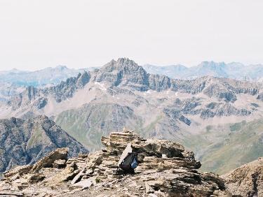 Pic de Rochebrune vu du sommet