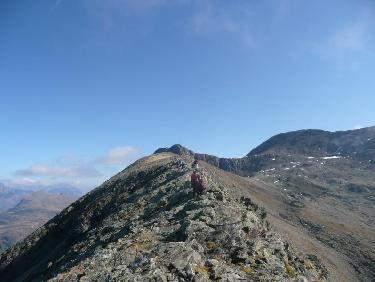 Arête menant au Petit Taillefer