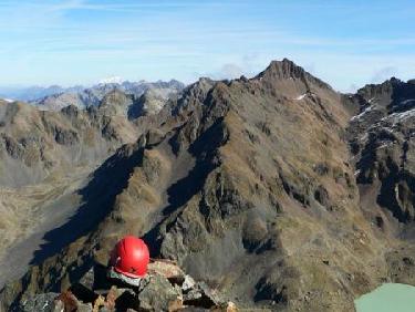 Au sommet de la Petite Lance de Domène