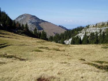Pointe d'Andey depuis les Rochers de Leschaux