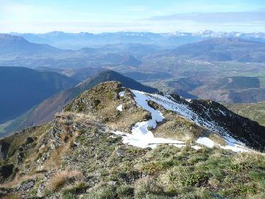 Du Sommet vue plongeante
