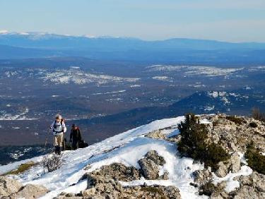arrivée au pic des Mouches