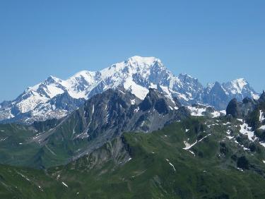 Mt Blanc et Pierra Menta