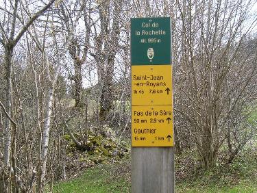 Arrivée sur le plateau