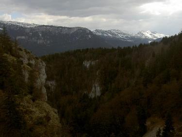 Vue sur le vercors