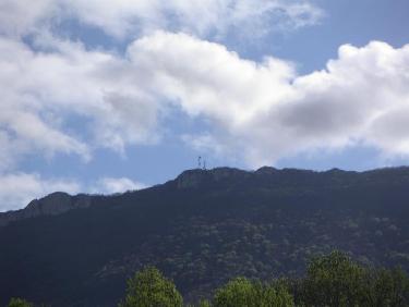 sommet vu d&apos;en bas