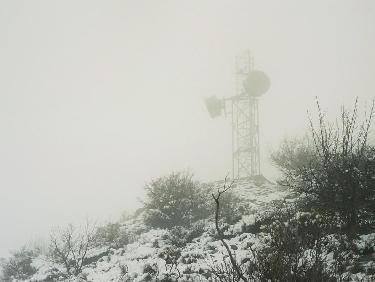 Le sommet de la Bigue...