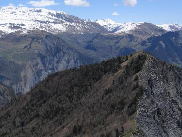 La crête de la brèche