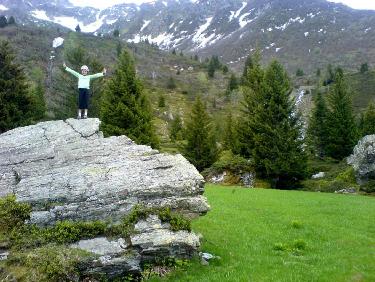 Joli lieu de bivouac...