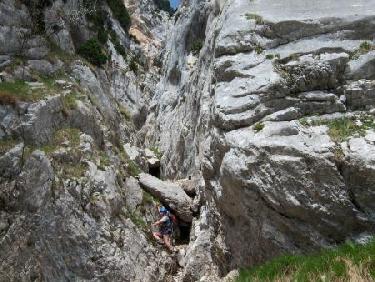 début du couloir Arche Miracle