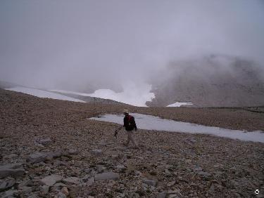 Sur le plateau de Bure.