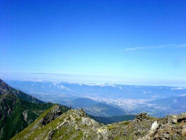 Jean-Claude sur l'arête
