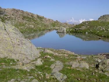 petit lac deversoir du lac blanc