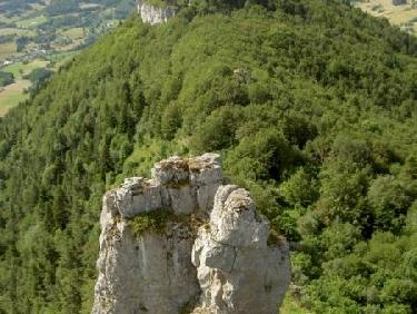Le palais vu du château vert