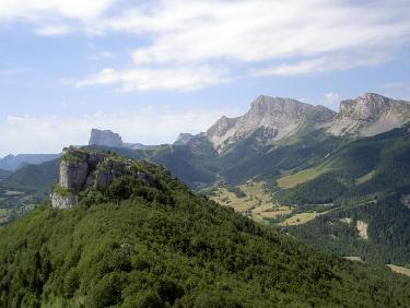 Mont aiguille, aiguillette et Grand Veymont