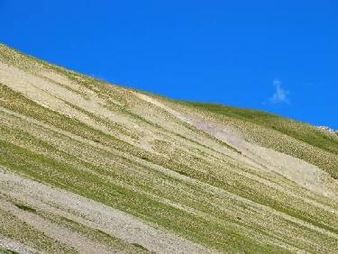 Pente d&apos;éboulis