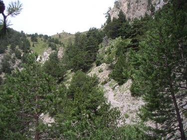 vers le col de Furfande