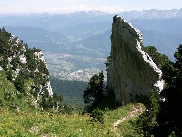 Descente du Pas du Ragris