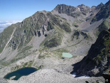 Les lacs de la grande Valloire.