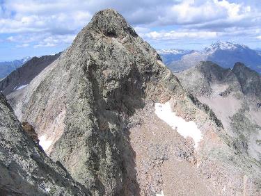 l&apos;arête Sud de la pointe de Malhaubert