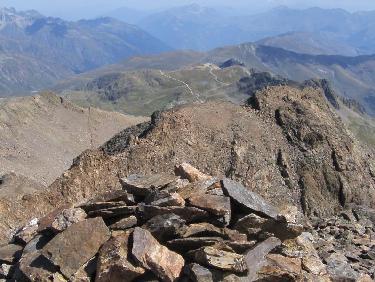 L'Aiguille Noire et l'Aiguille de Laisse