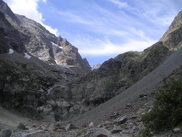 vers le refuge du Sélé