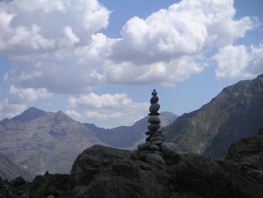 vers le refuge du Sélé