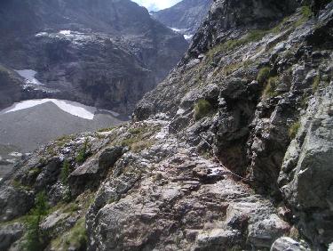 vers le refuge du Sélé