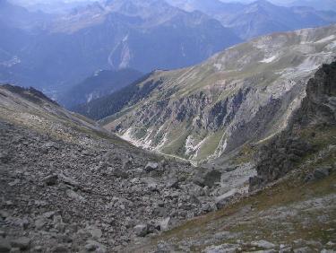 vers le col de la Masse