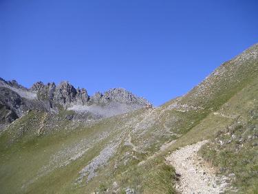 vers le Petit Mont Blanc