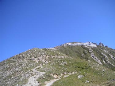 vers le Petit Mont Blanc