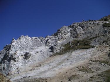 vers le Petit Mont Blanc