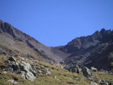 vers le col de Roche Noire