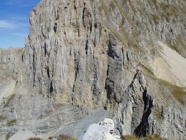 Tête de Vachères depuis le Haut Bouffet