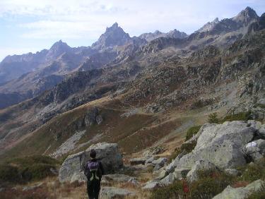 vers la brèche de Roche Fendue