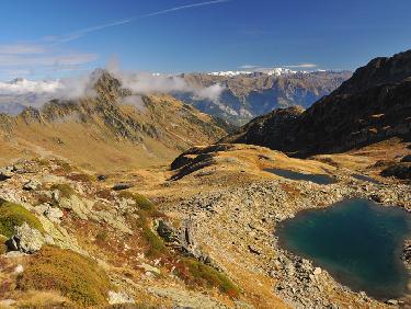 En descandant du Pas de la Fenêtre