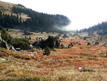 Talonnés par la mer de nuage