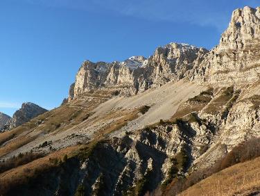 Crètes entre les Pas de Berriève et la Ville