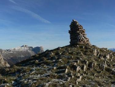 Cairn au dessus du Pas de Berriève