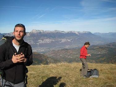 Anny et Renaud au prè du Mollard