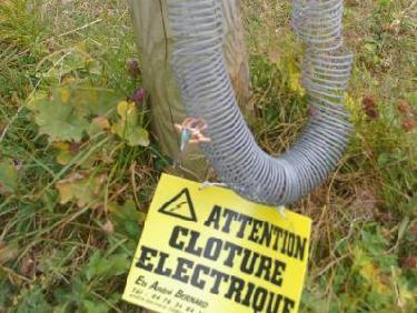 attention aux clotures...