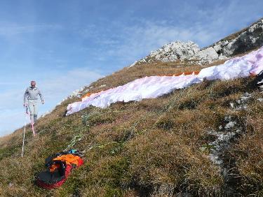 Préparation des voiles