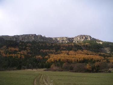 La crête du Rocher du Baconnet