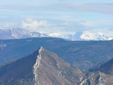 Le Dévoluy enneigé