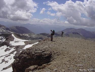 Crête de Lauze Rousse.