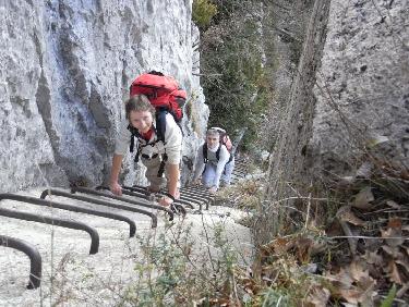 Le fameux pas de l&apos;echelle