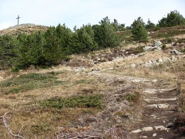 En montant vers la Croix