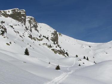 Itinéraire de montée ...